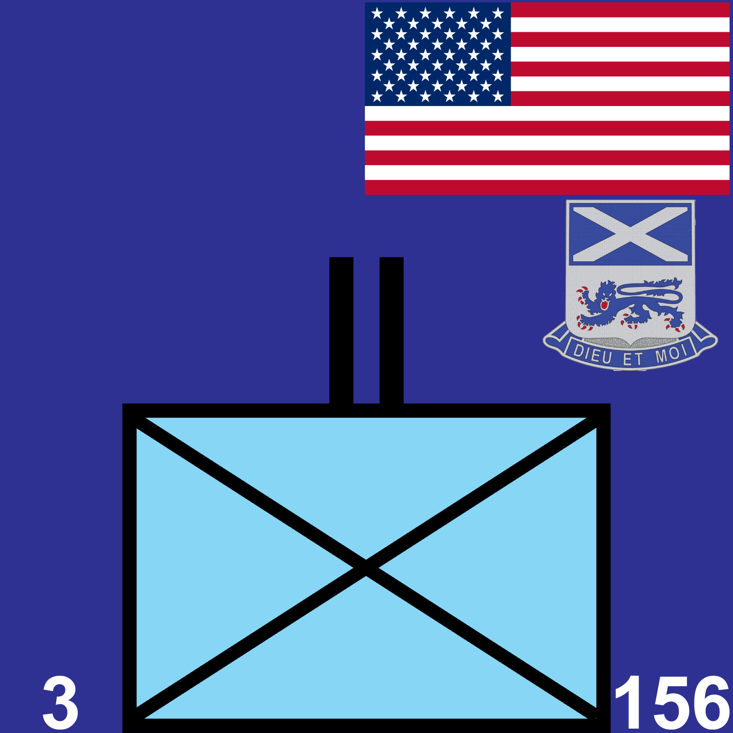 3d Battalion, 156th Infantry Regiment icon